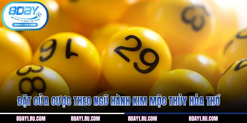Đặt cửa cược theo ngũ hành Kim Mộc Thủy Hỏa Thổ