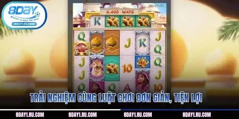 Trải nghiệm cùng luật chơi đơn giản, tiện lợi